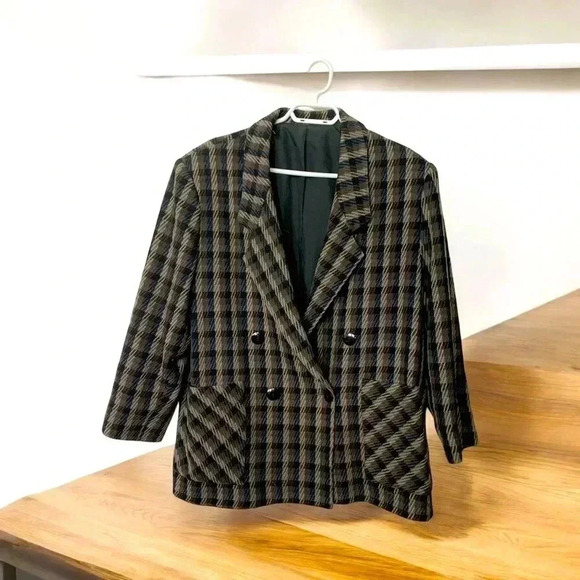 Vintage Sterling Stall  Sport 100% wool women’s blazer, size 14 - Picture 2 of 7